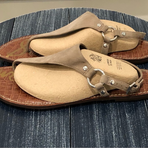 Sam Edelman Suede Sandals - Picture 4 of 6
